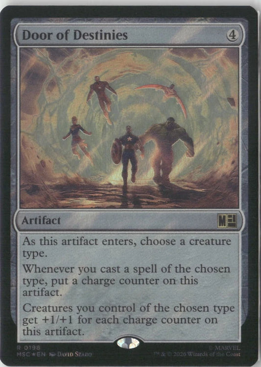 Scan Image | Door of Destinies (Surge Foil) - Commander: Marvel Super Heroes | [E43B9F27]