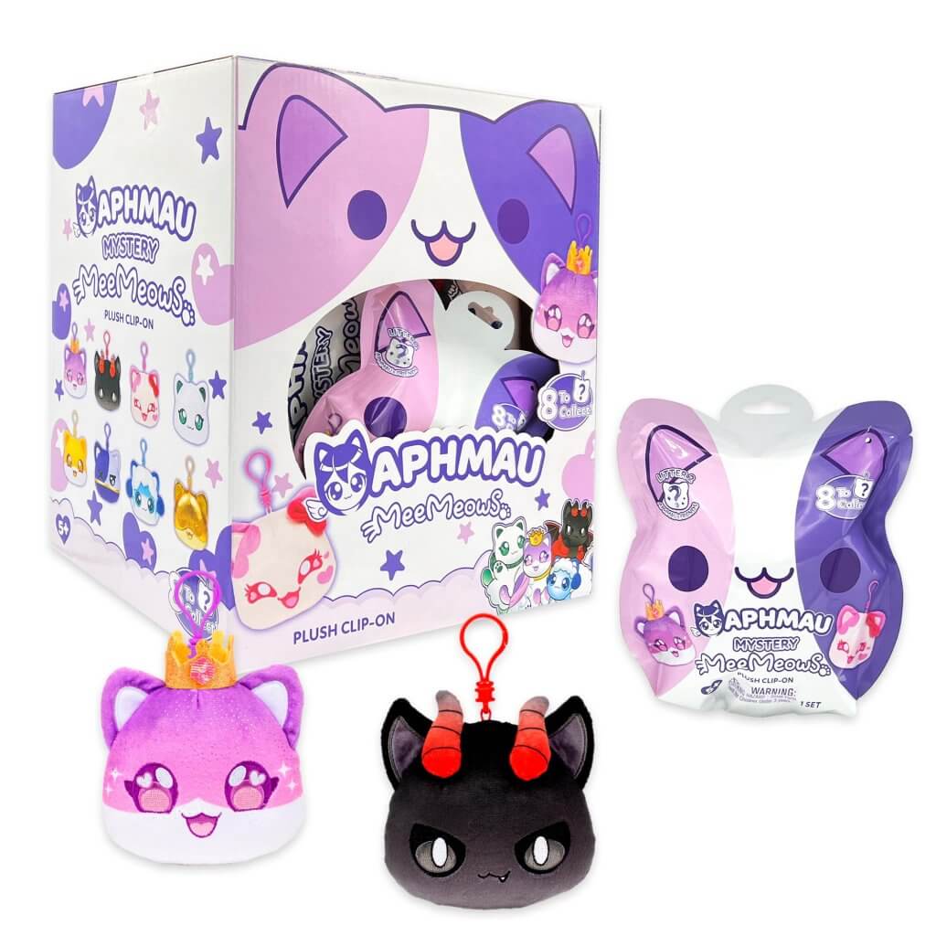 APHMAU Mystery MeeMeow Catface Plush Clip-Ons Series 2