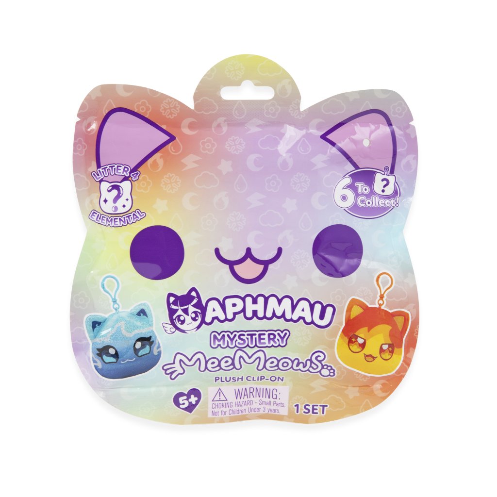 Aphmau Mystery MeeMeow Catface Plush Clip-Ons - Series 4