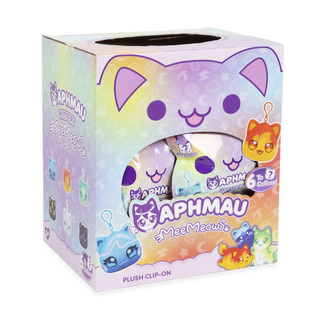 Aphmau Mystery MeeMeow Catface Plush Clip-Ons - Series 4