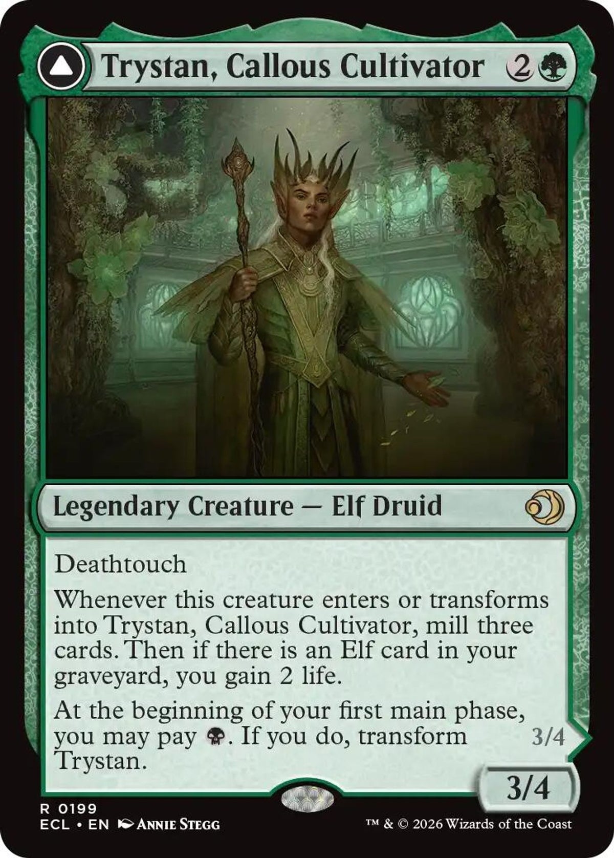 Trystan, Callous Cultivator - Lorwyn Eclipsed