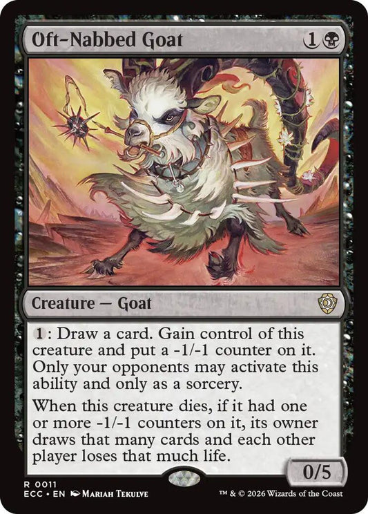 Oft-Nabbed Goat - Commander: Lorwyn Eclipsed