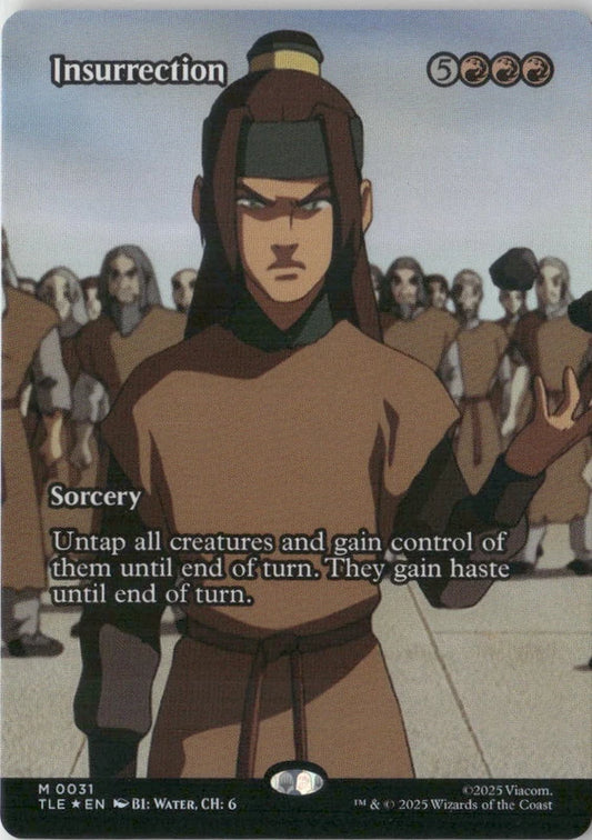 Scan Image | Insurrection (Borderless) - Avatar: The Last Airbender: Eternal-Legal | [EBC37DAE]