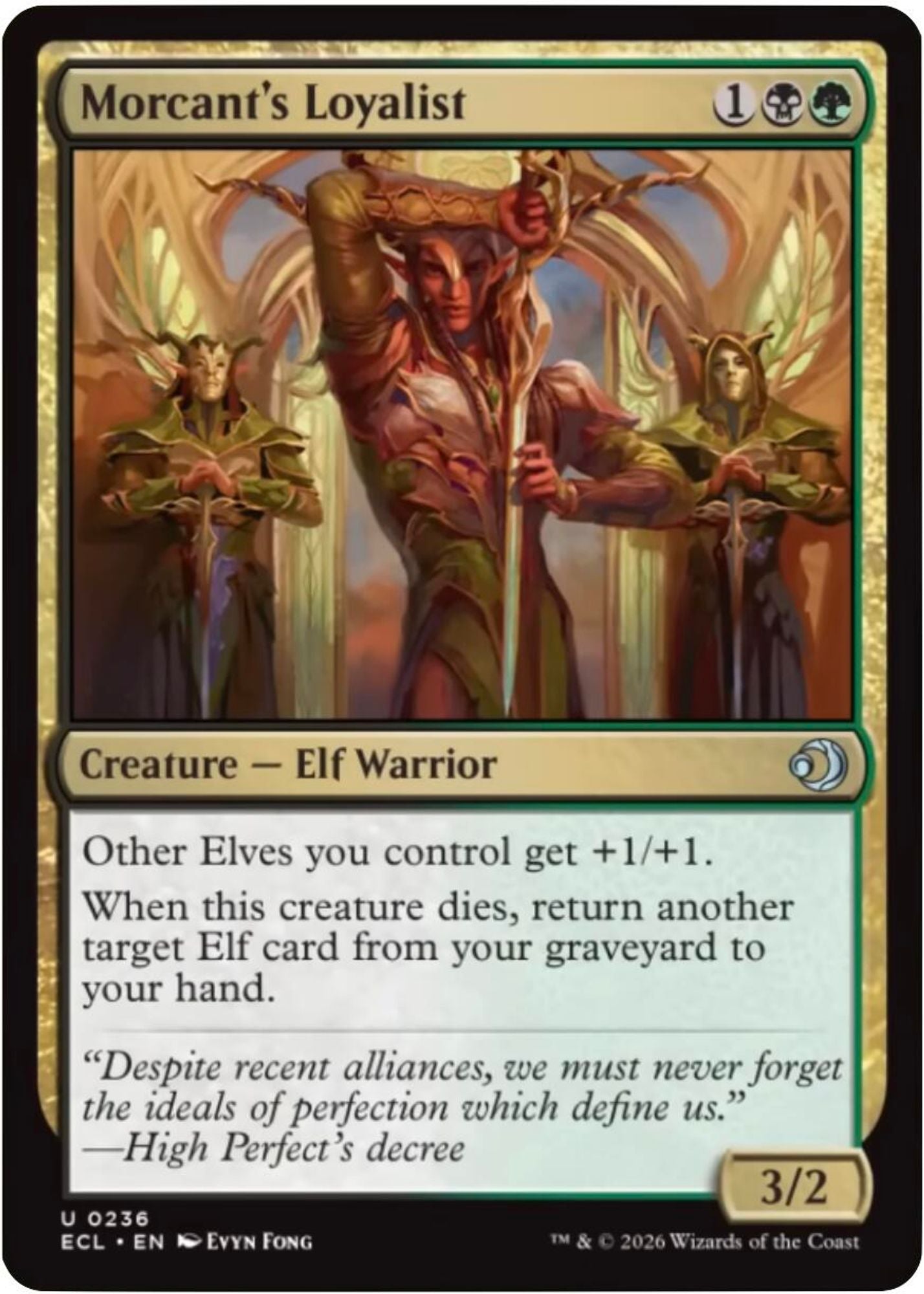 Morcant's Loyalist - Lorwyn Eclipsed