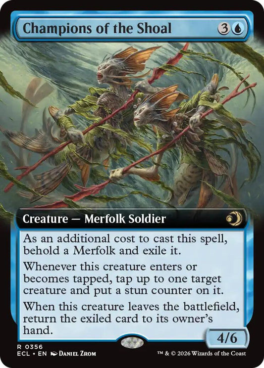 Champions of the Shoal (Extended Art) - Lorwyn Eclipsed