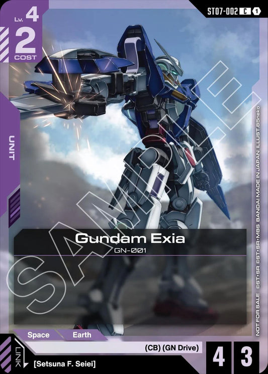 Gundam Exia (ST07 Release Event)