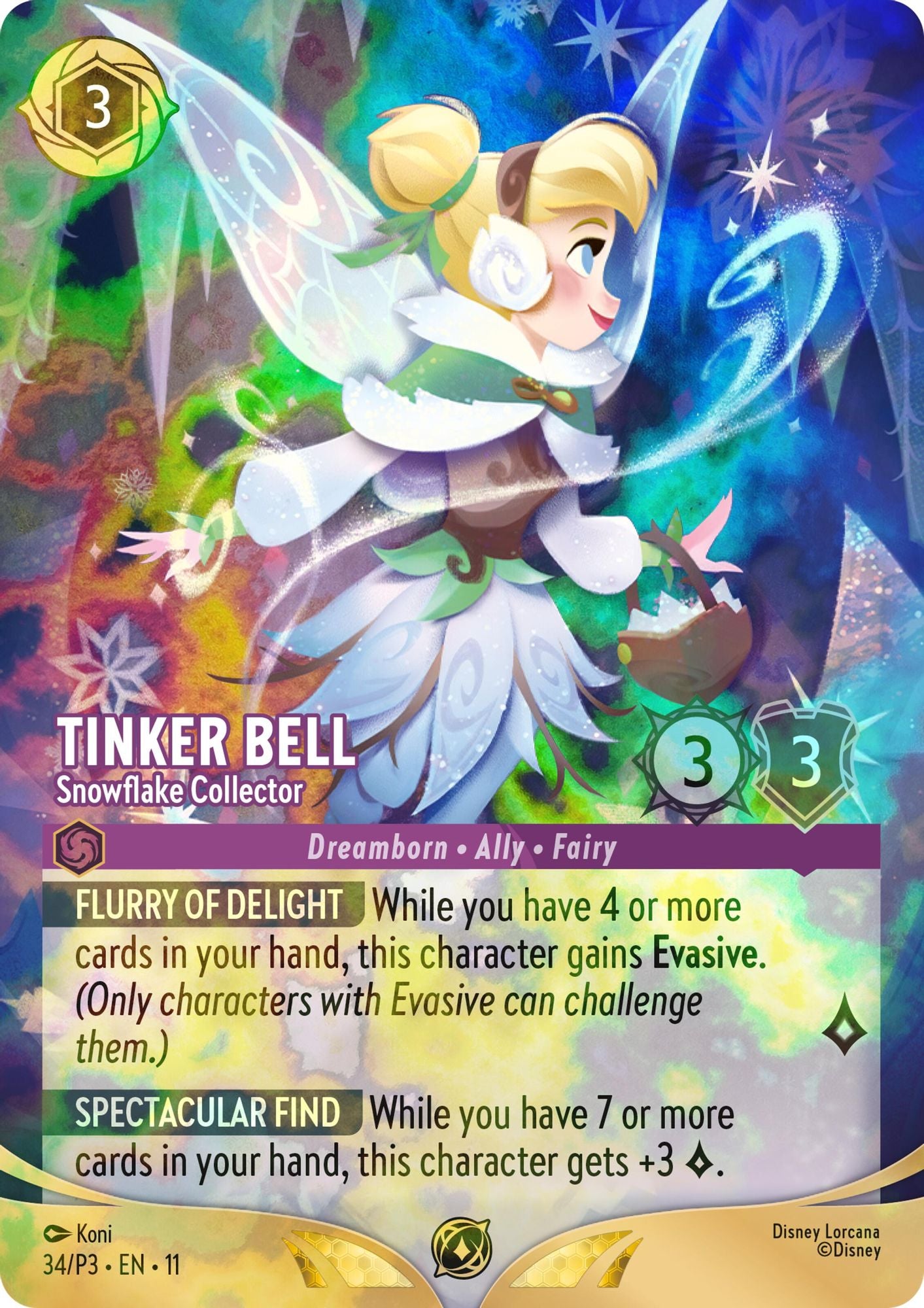 Tinker Bell - Snowflake Collector (Store Championship)