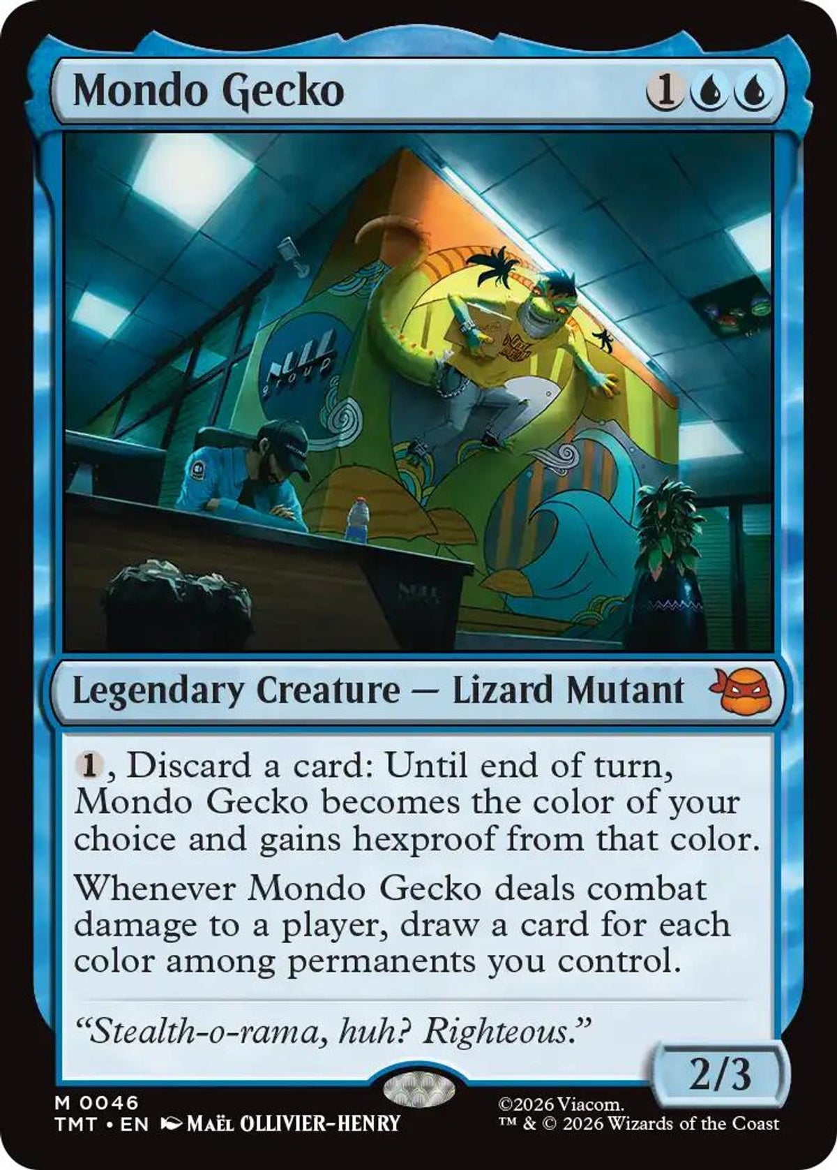 Mondo Gecko - Teenage Mutant Ninja Turtles