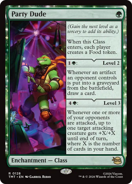Party Dude - Teenage Mutant Ninja Turtles