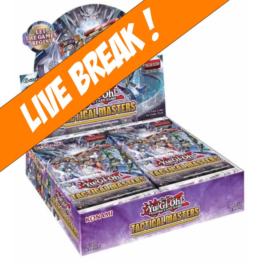 [ Live Break ] Yu-Gi-Oh! - Tactical Masters Booster (Display of 24)