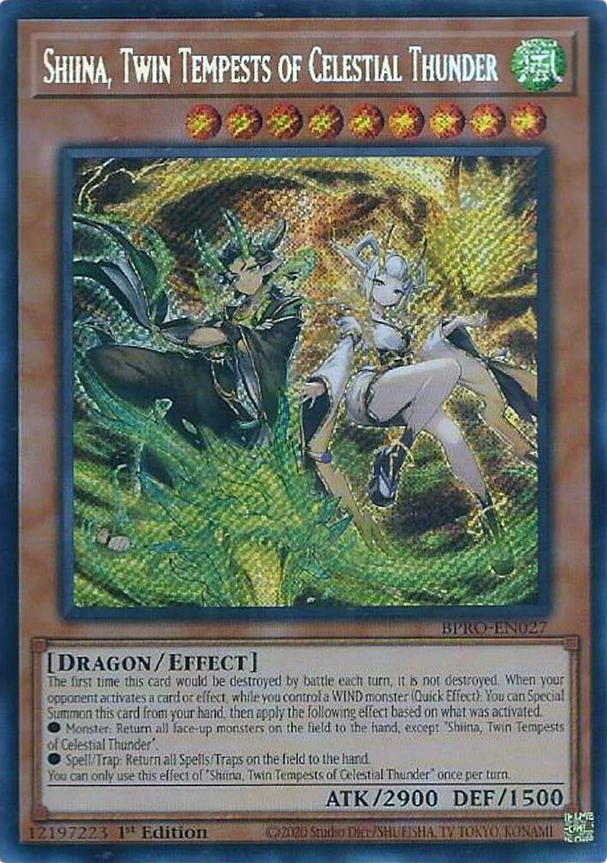 Shiina, Twin Tempests of Celestial Thunder