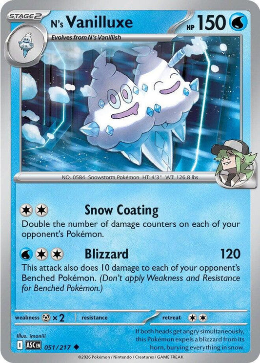 N's Vanilluxe - ME: Ascended Heroes