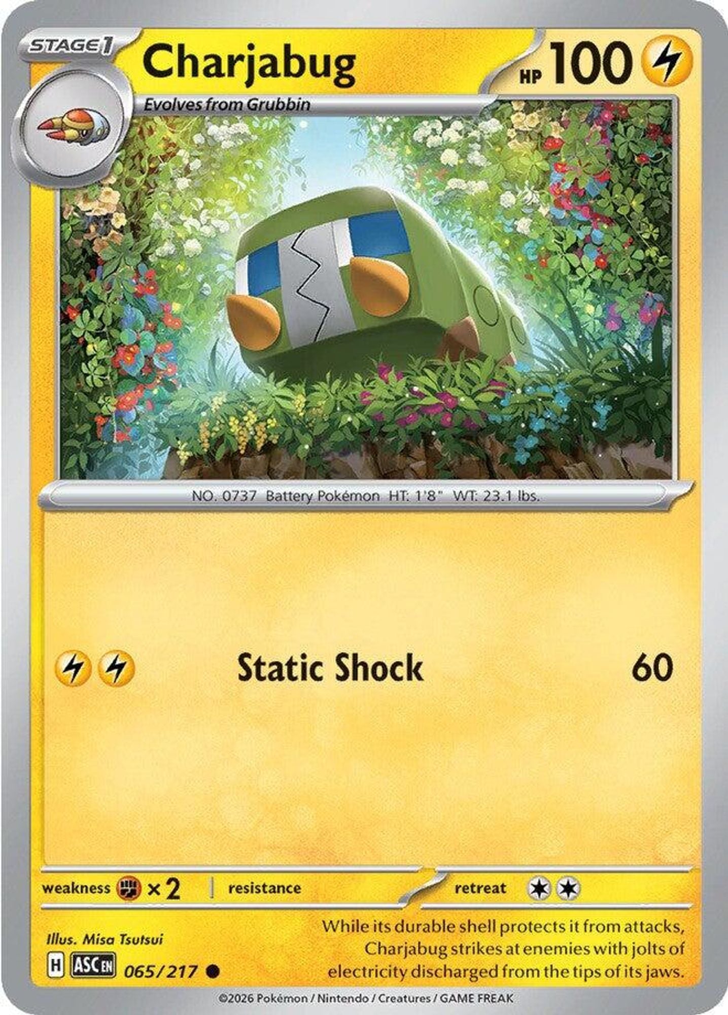 Charjabug - ME: Ascended Heroes