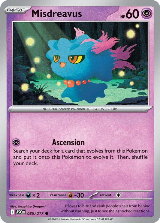 Misdreavus - 085/217 - ME: Ascended Heroes