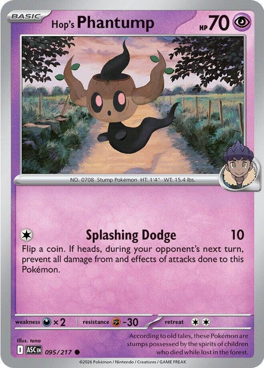 Hop's Phantump - ME: Ascended Heroes