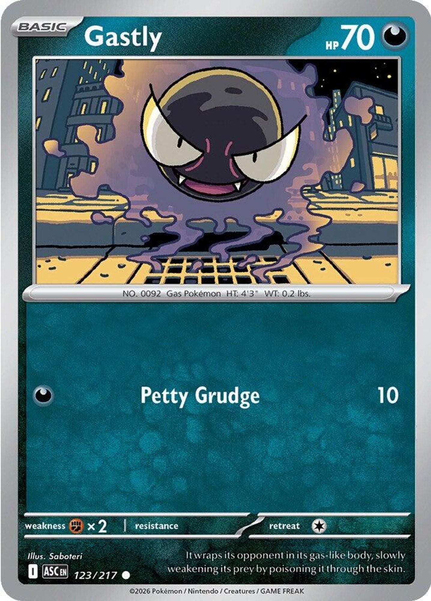 Gastly - ME: Ascended Heroes