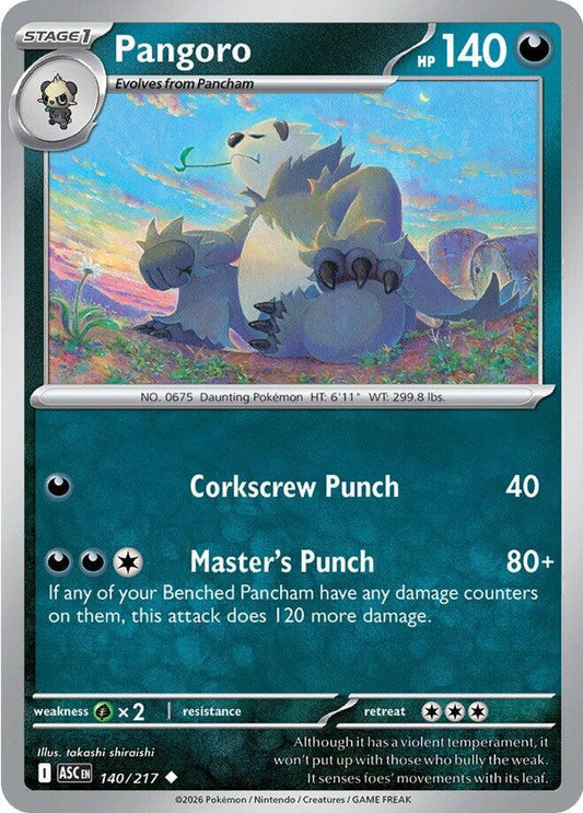 Pangoro - ME: Ascended Heroes