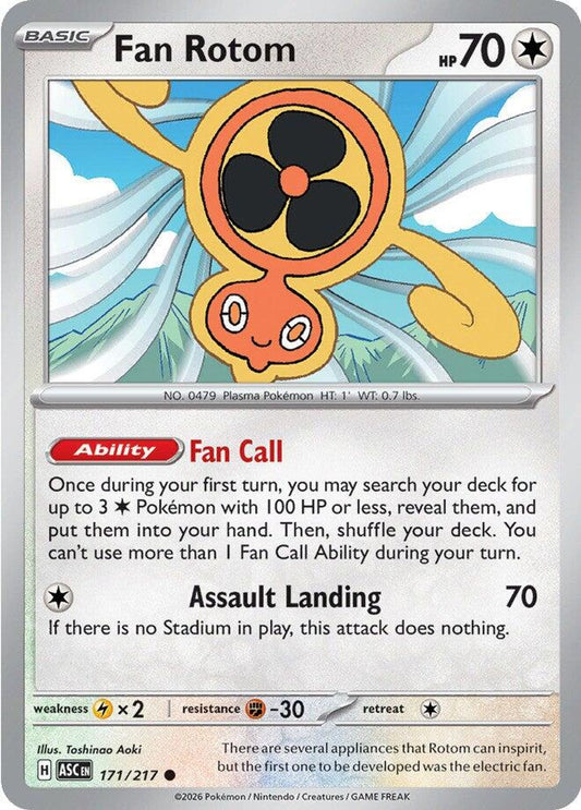Fan Rotom - 171/217 - ME: Ascended Heroes