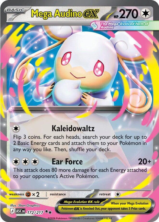 Mega Audino ex - 172/217