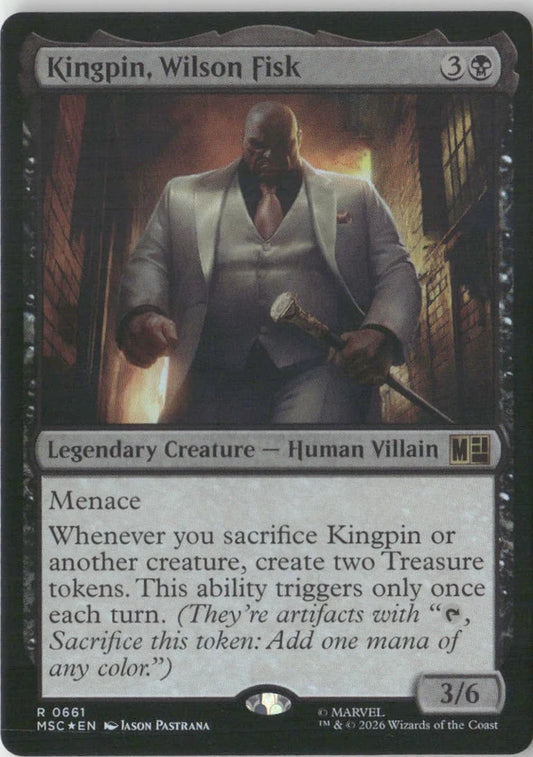 Scan Image | Kingpin, Wilson Fisk - Commander: Marvel Super Heroes | [2634F54F]