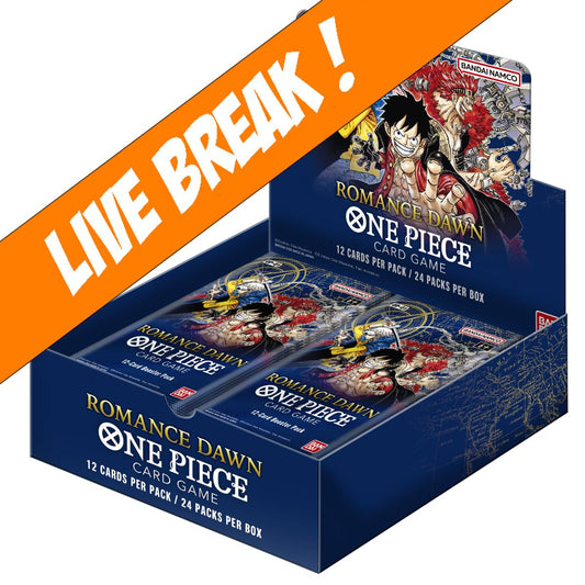[ Live Break ] One Piece Card Game Romance Dawn (OP-01) Booster Box
