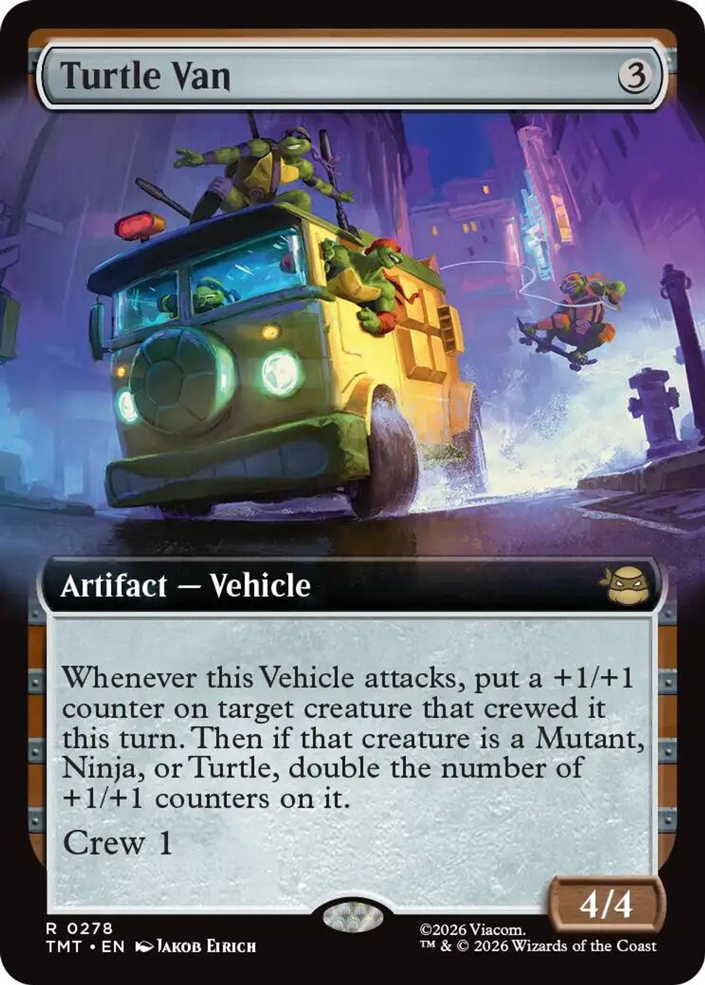 Turtle Van (Extended Art) - Teenage Mutant Ninja Turtles