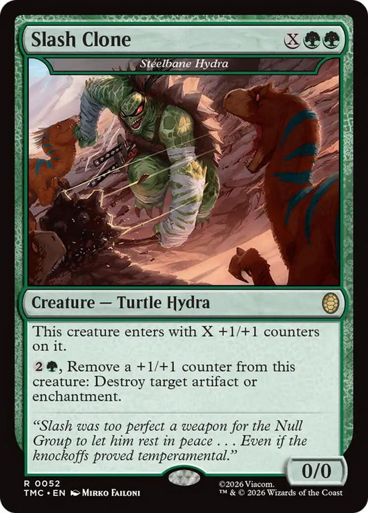 Slash Clone - Steelbane Hydra - Commander: Teenage Mutant Ninja Turtles