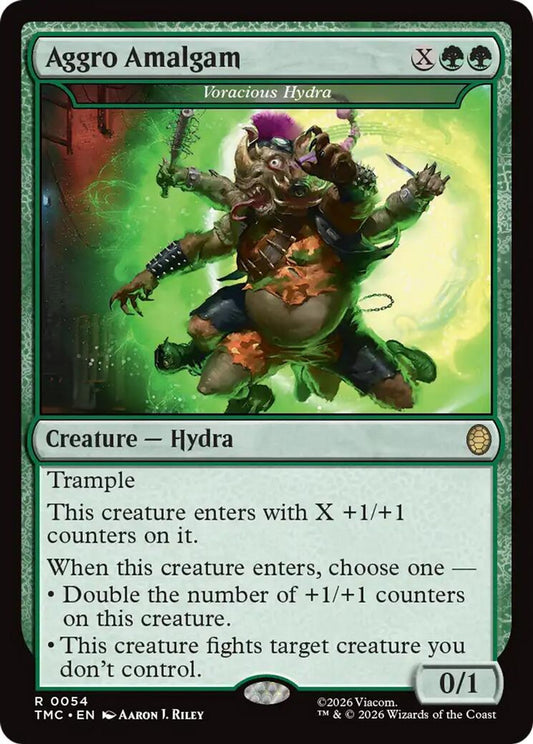 Aggro Amalgam - Voracious Hydra - Commander: Teenage Mutant Ninja Turtles