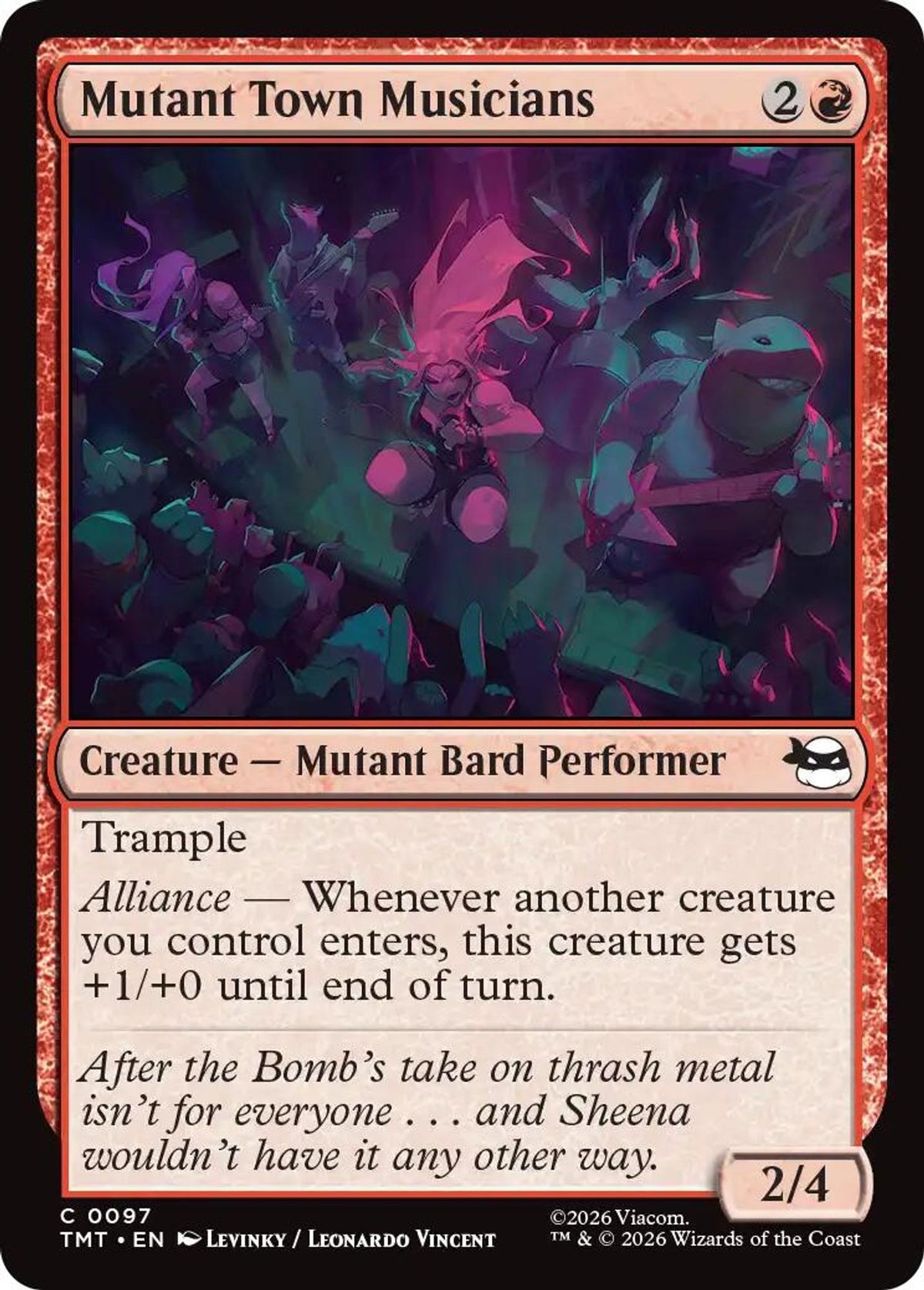 Mutant Town Musicians - Teenage Mutant Ninja Turtles