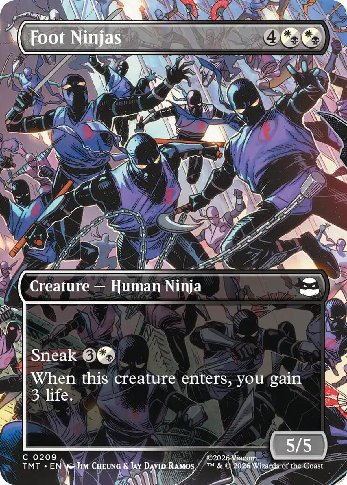 Foot Ninjas (Borderless) - Teenage Mutant Ninja Turtles