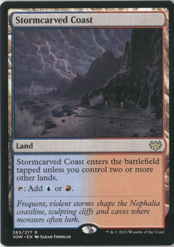 Scan Image | Stormcarved Coast - Innistrad: Crimson Vow | [3F0E6FCC]