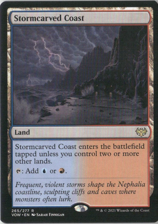 Scan Image | Stormcarved Coast - Innistrad: Crimson Vow | [3F0E6FCC]