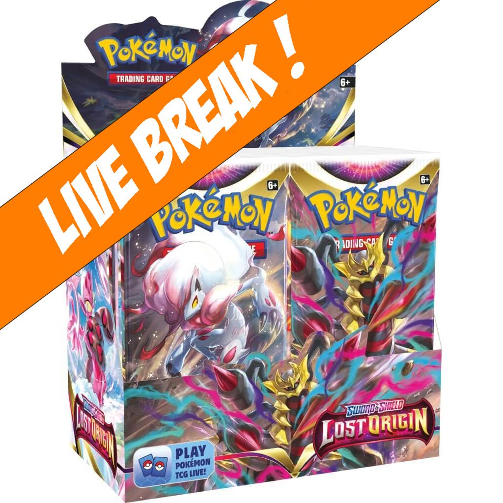 [ Live Break ] Lost Origin - Pokémon TCG Sword & Shield SWSH11 Booster Box
