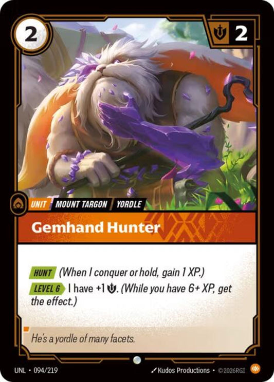 Gemhand Hunter - Unleashed