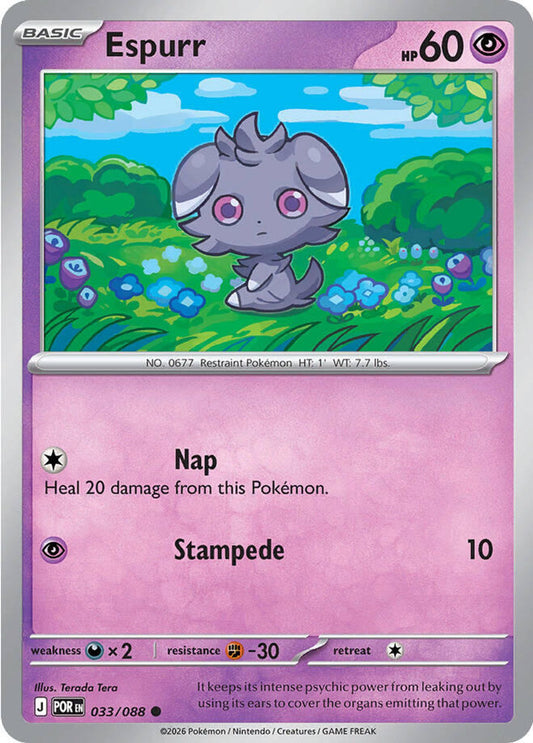 Espurr - 033/088 - ME03: Perfect Order