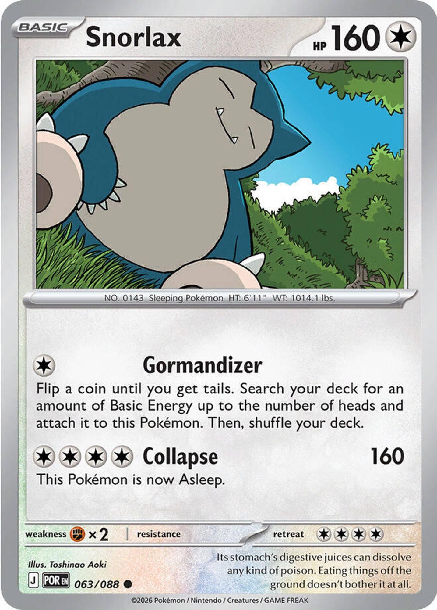 Snorlax - ME03: Perfect Order