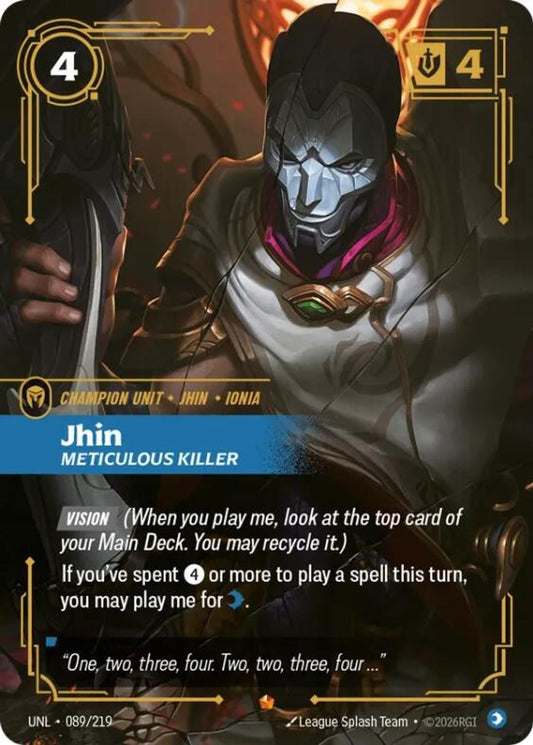 Jhin - Meticulous Killer
