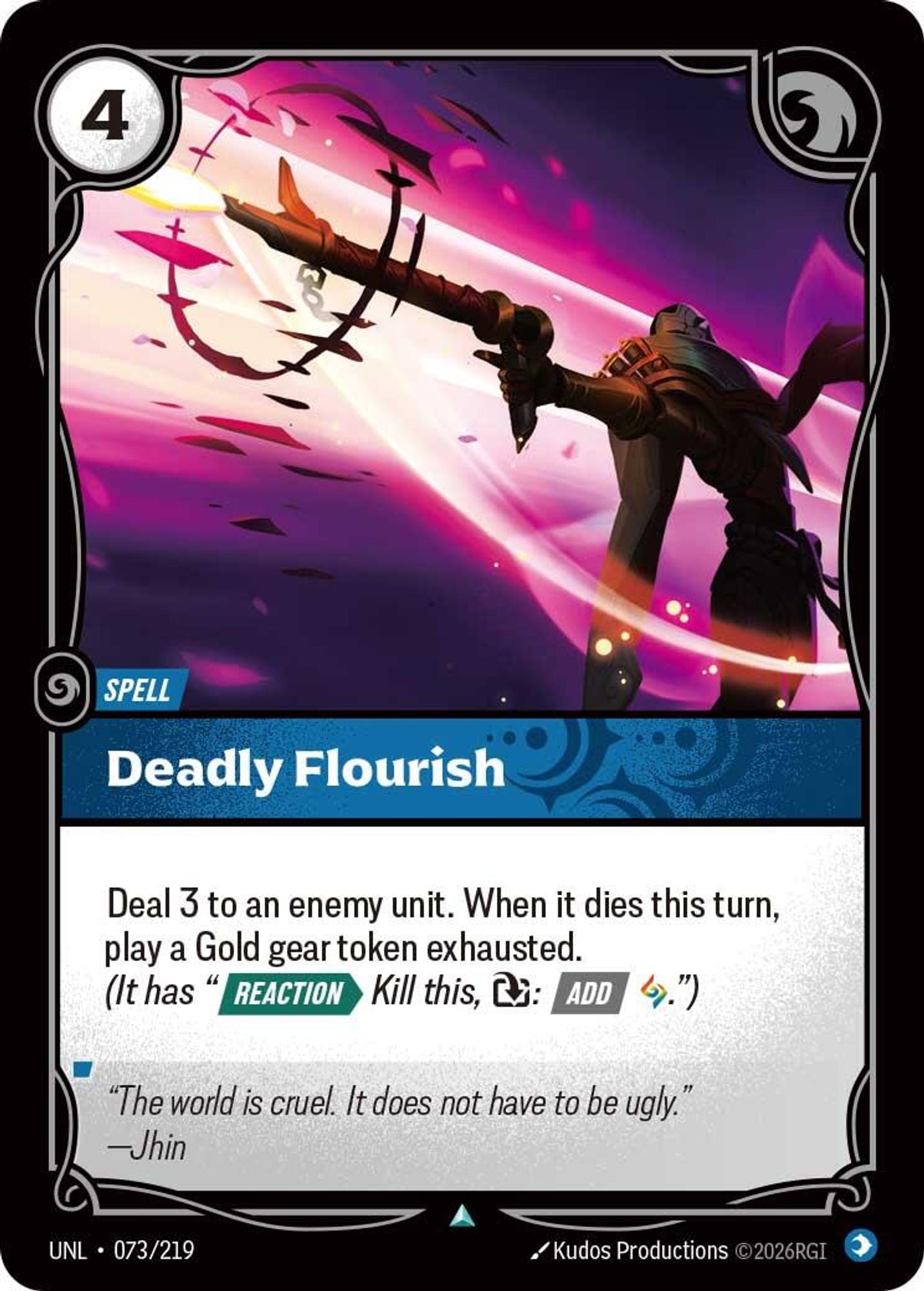 Deadly Flourish - Unleashed