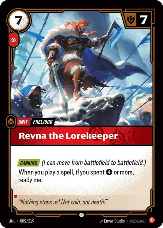 Revna the Lorekeeper - Unleashed