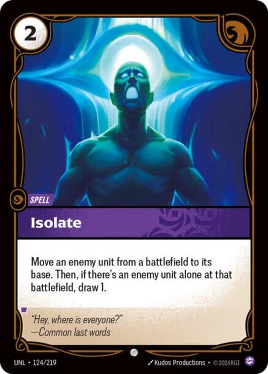 Isolate - Unleashed