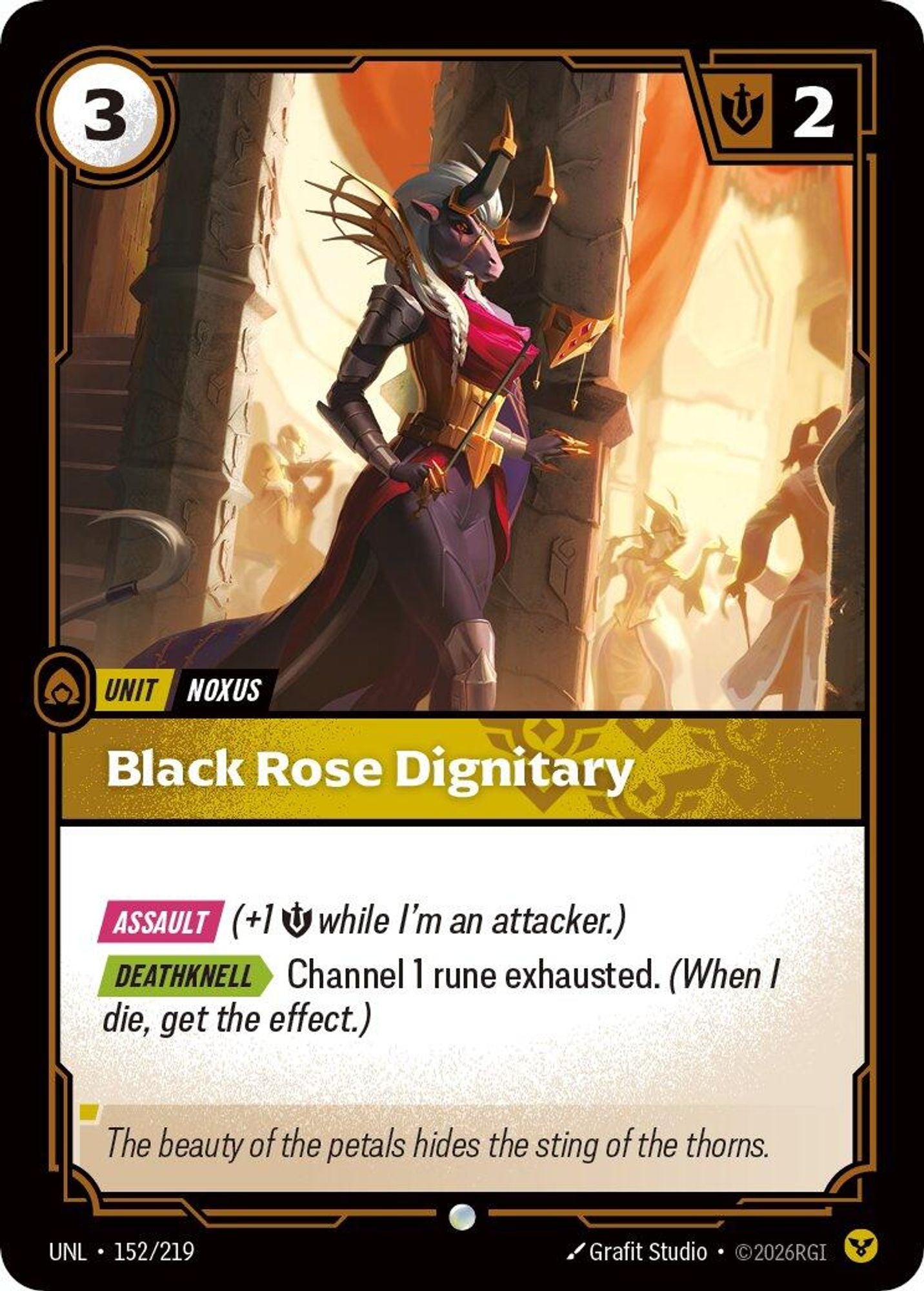 Black Rose Dignitary - Unleashed
