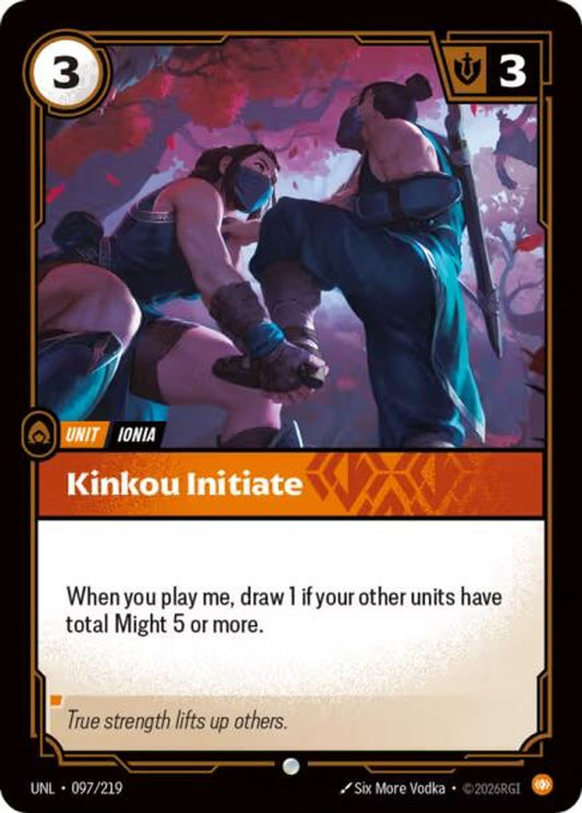 Kinkou Initiate - Unleashed