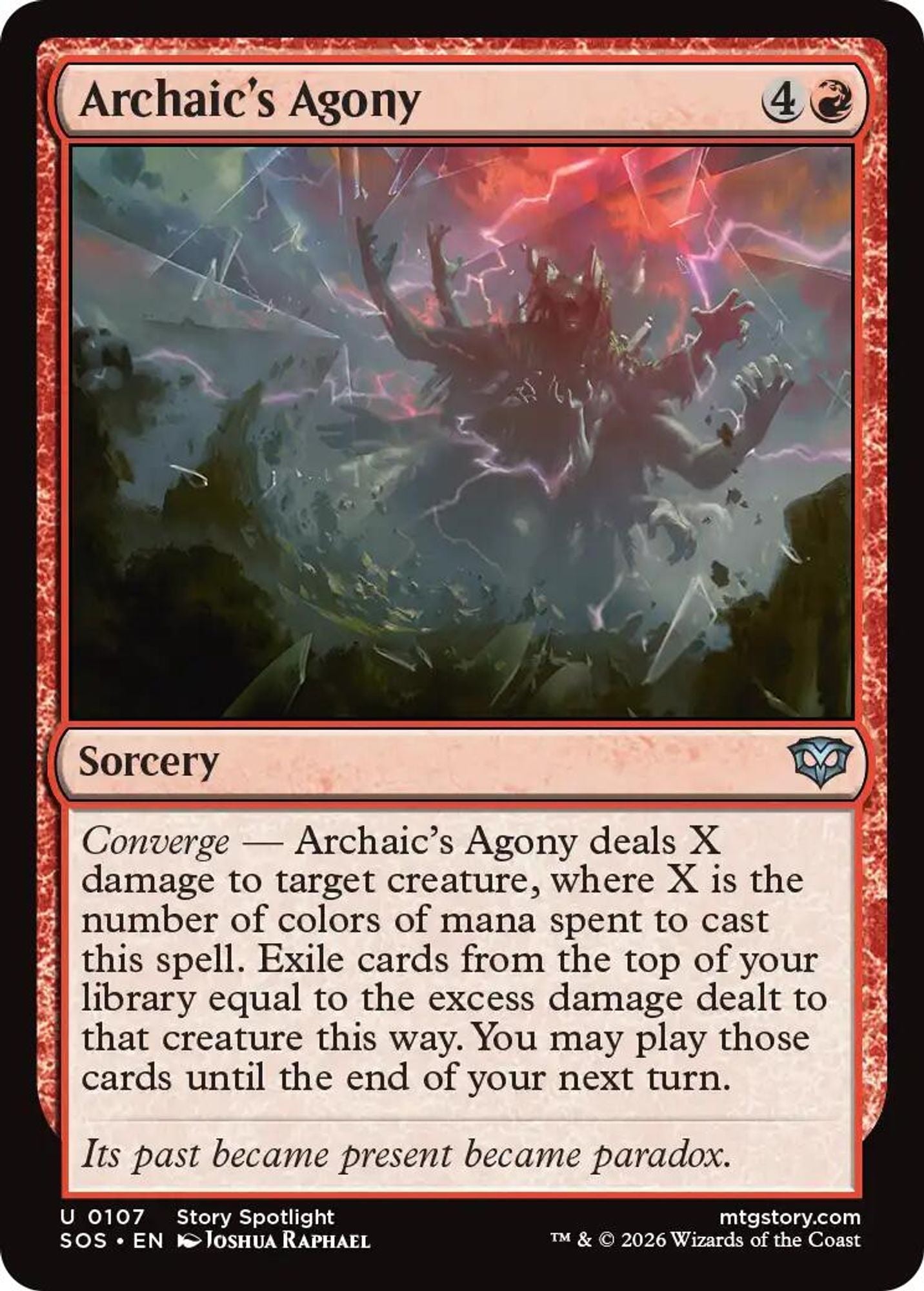 Archaic's Agony - Secrets of Strixhaven