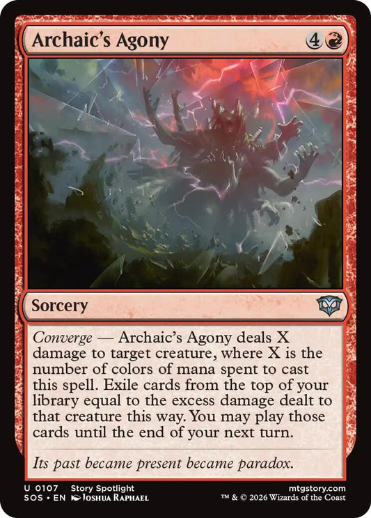Archaic's Agony - Secrets of Strixhaven