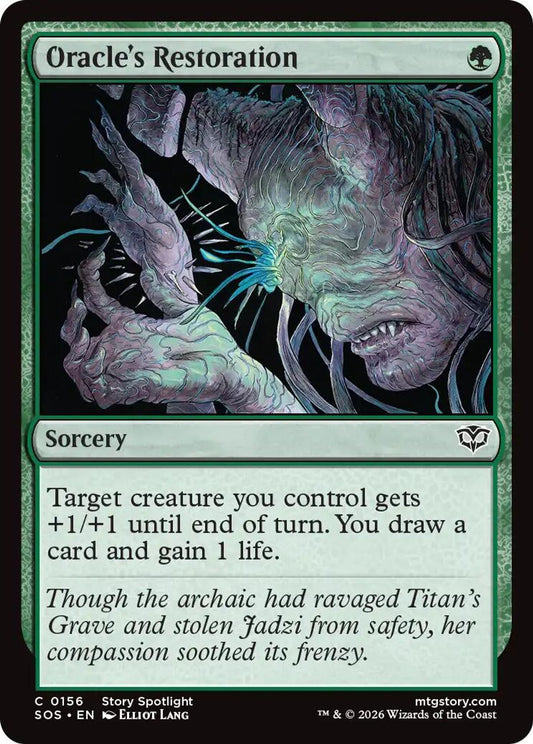 Oracle's Restoration - Secrets of Strixhaven
