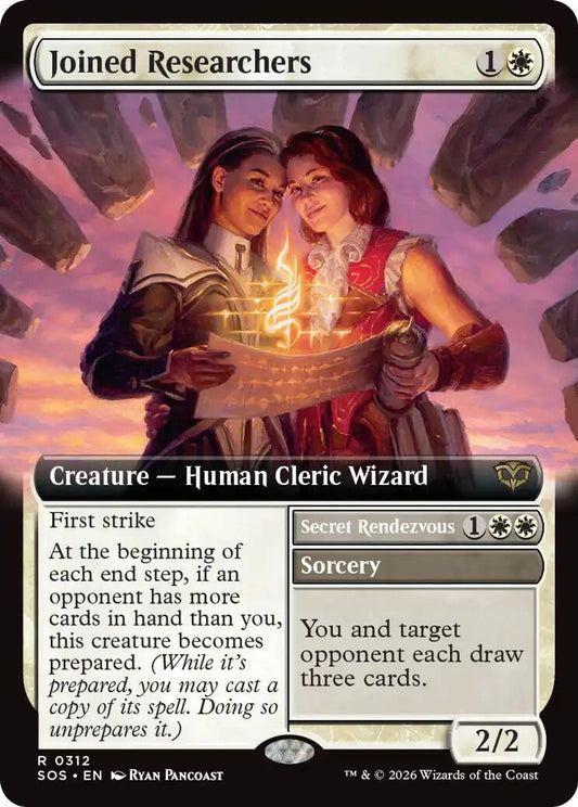 Joined Researchers (Extended Art) (Foil) - Secrets of Strixhaven
