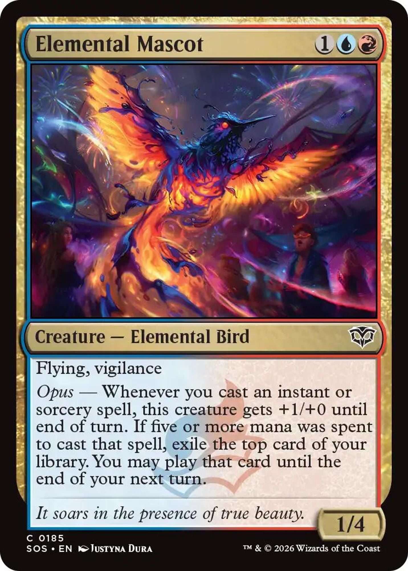 Elemental Mascot - Secrets of Strixhaven