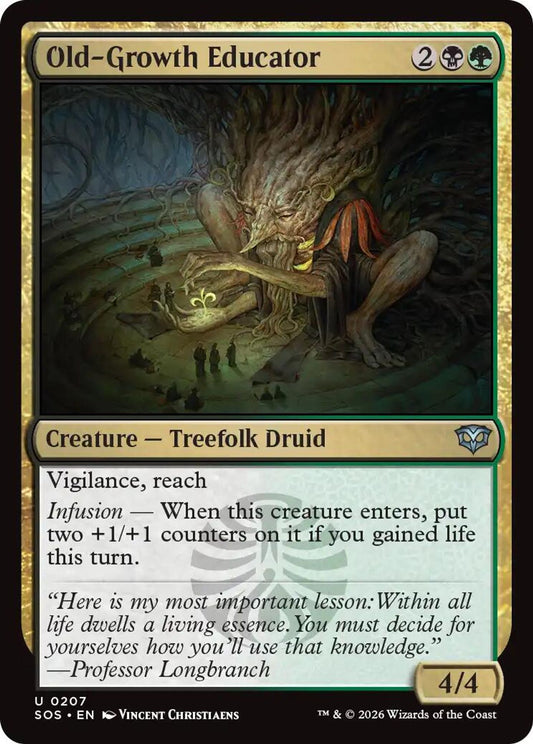 Old-Growth Educator - Secrets of Strixhaven