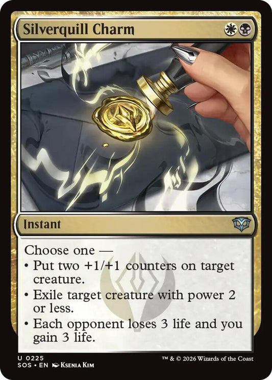 Silverquill Charm - Secrets of Strixhaven