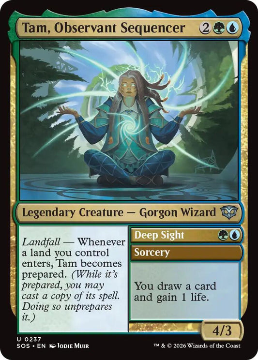 Tam, Observant Sequencer - Secrets of Strixhaven